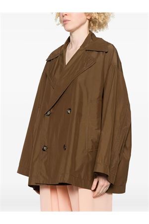 Crinkled Trench Jacket PHILOSOPHY DI LORENZO SERAFINI | V060221200518